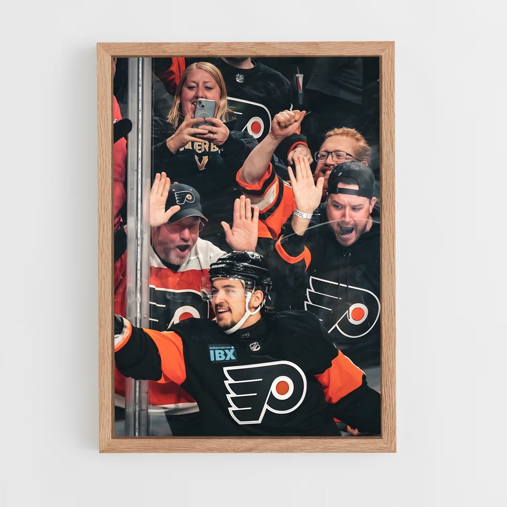 Poster Victoire des Flyers – affiche Hockey sur glace (vue 4)
